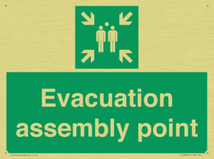 Evacuation assembly point